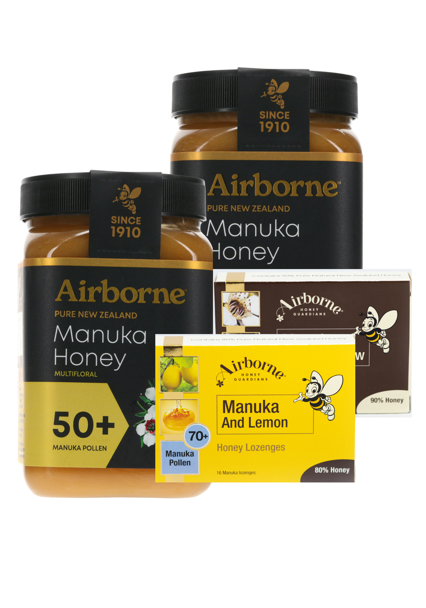 原材料百花蜜とマヌカはちみつManuka Honey from NZ 50+(6 packs)