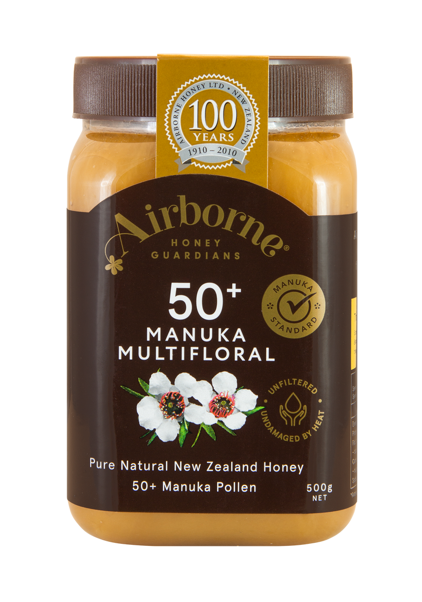 50% Manuka Multifloral 500g | Airborne Honey