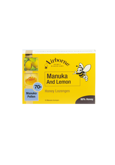 Manuka & lemon lozenges